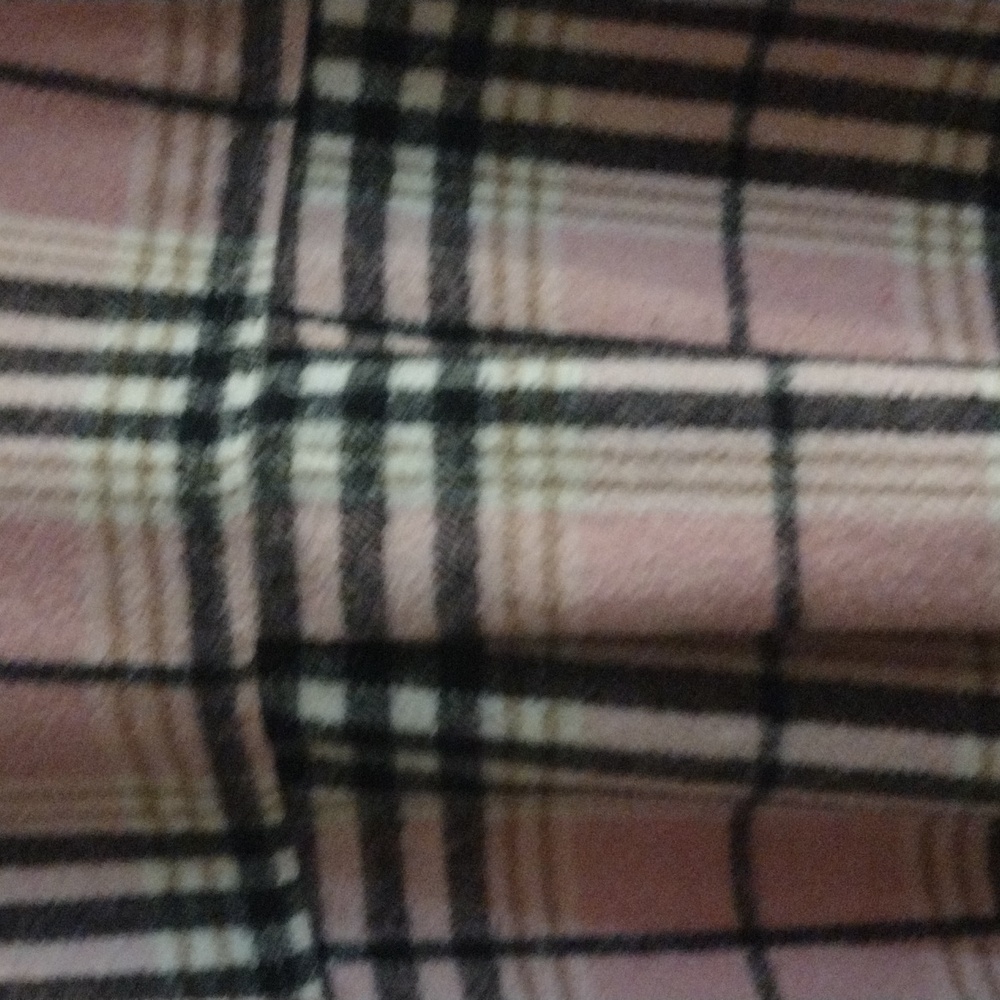 Fashion Nova Pink Plaid Longline Jacket - Picture 9 of 9